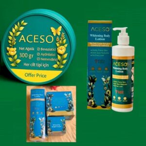 Aceso whitening body lotion, night cream And body cream