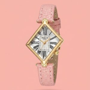 Simple Square Women's Watch-Pink Color